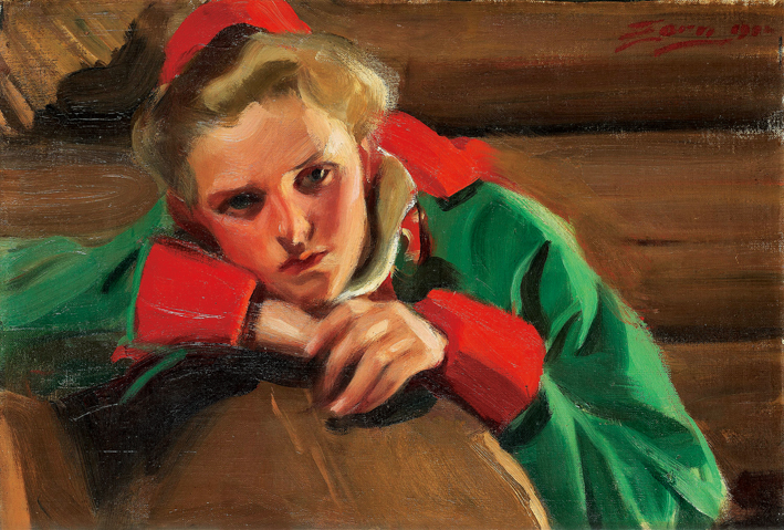  安德斯·莱奥纳德·佐恩 Anders Leonard Zorn —— 女孩 (2)
